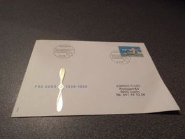 Couvert Pro Aero, Briefmarke