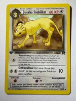 🔬✅ Pokémon Dunkles Snobilikat 42/82 1st Team Rocket DE PL