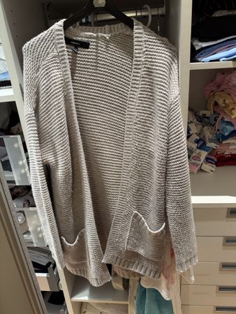Strickjacke Vero Moda beige Groesse S guter Zustand