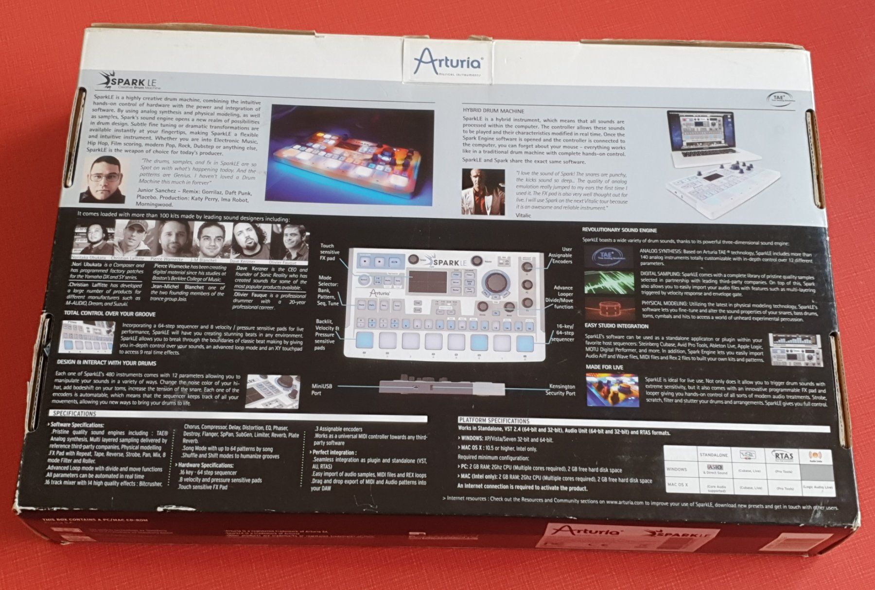 Arturia Strumenti musicali: Arturia Spark LE Hybrid Groovebox Controller – Usato da Killwangen venduto da versus77 8