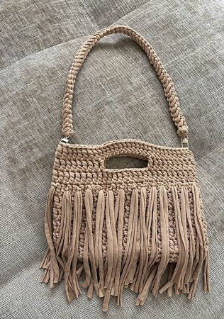 Handgemachte Häkeltasche