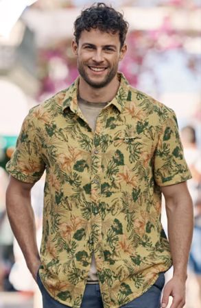 Stylisches Hawaii Hemd - L - gelb —> NEU!!