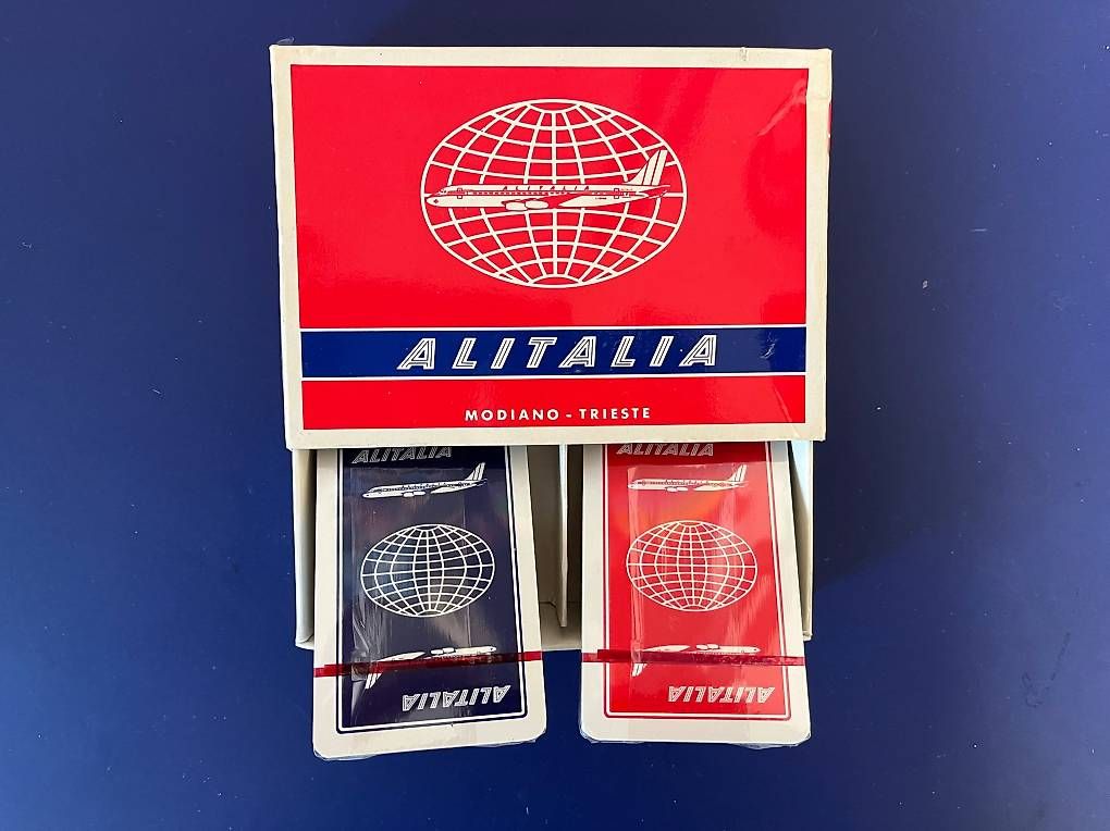 Giochi: Carte da gioco vintage Alitalia – Usato da Losone venduto da car_975q 2