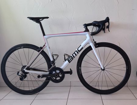 BMC Teammachine SLR01 One blanc taille 56cm bon état