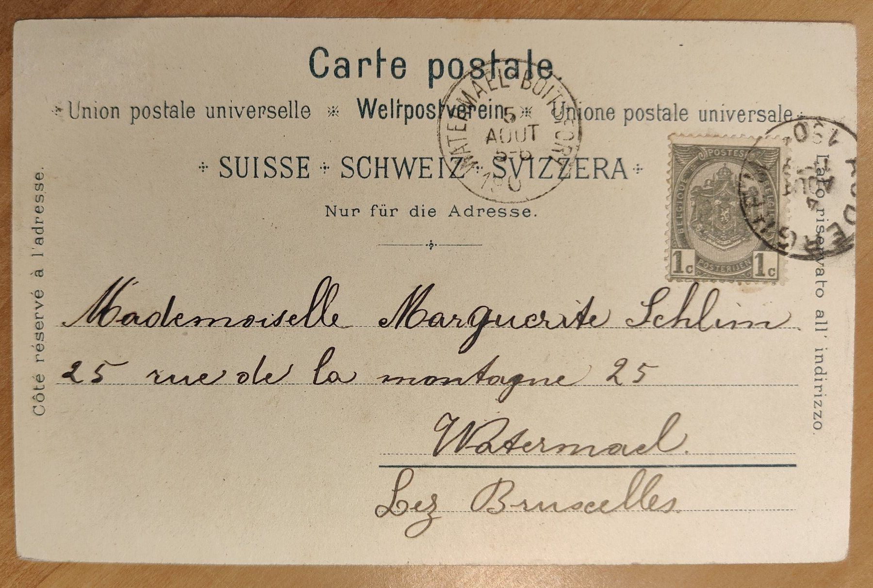 Cartoline postali: LITHO Gruss aus Winterthur um 1900 – Usato da St. Erhard venduto da Chaeferli6 1
