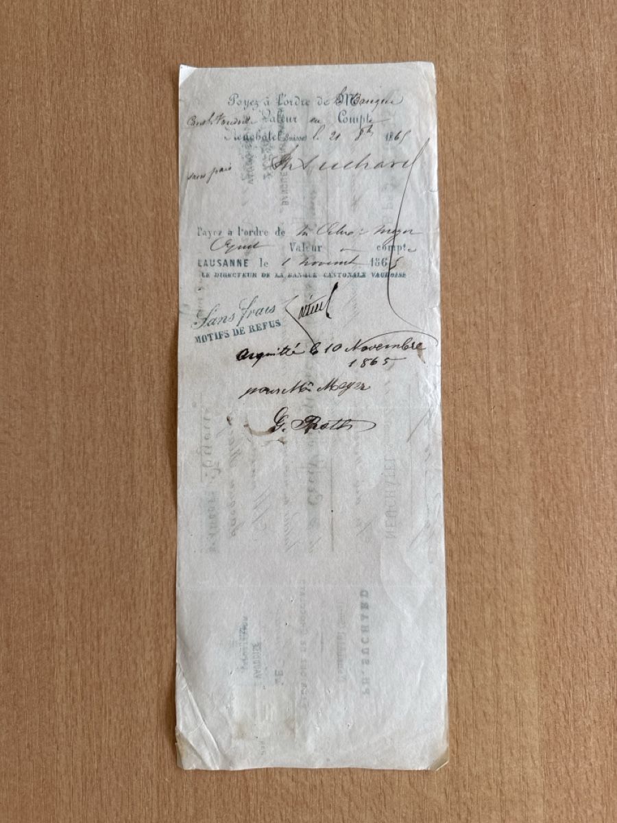 Documenti: Facture Chocolat Suchard Signature Suchard Philippe – Usato da GRAND - LANCY venduto da petitpain67 3
