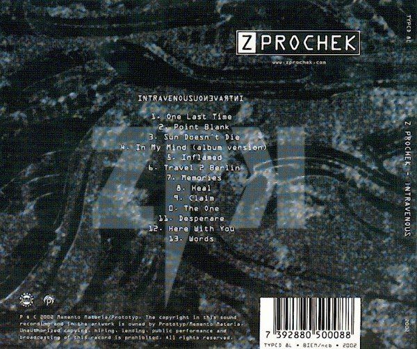 CDs: Z Prochek - Intravenous (Digipack) – Neuf (Voir description) à Uzwil par visions77 1