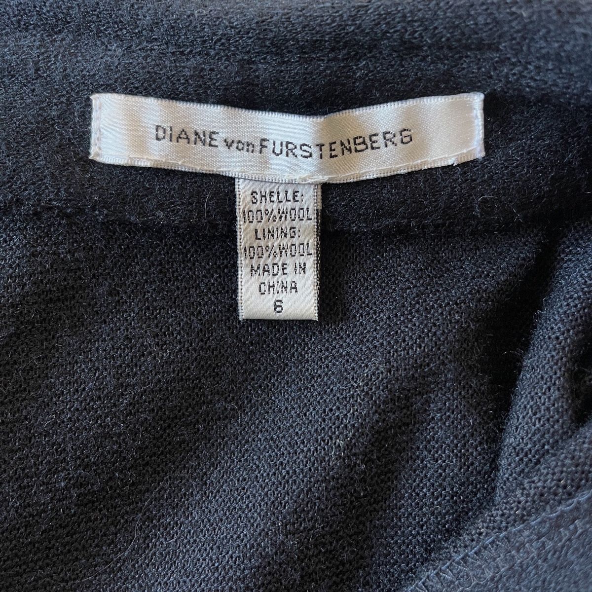 Diane von Furstenberg Vestiti: DIANE VON FURSTENBERG Wool Dress – Nuovo (secondo la descrizione) da Freienbach venduto da Avviivva_Shop 4