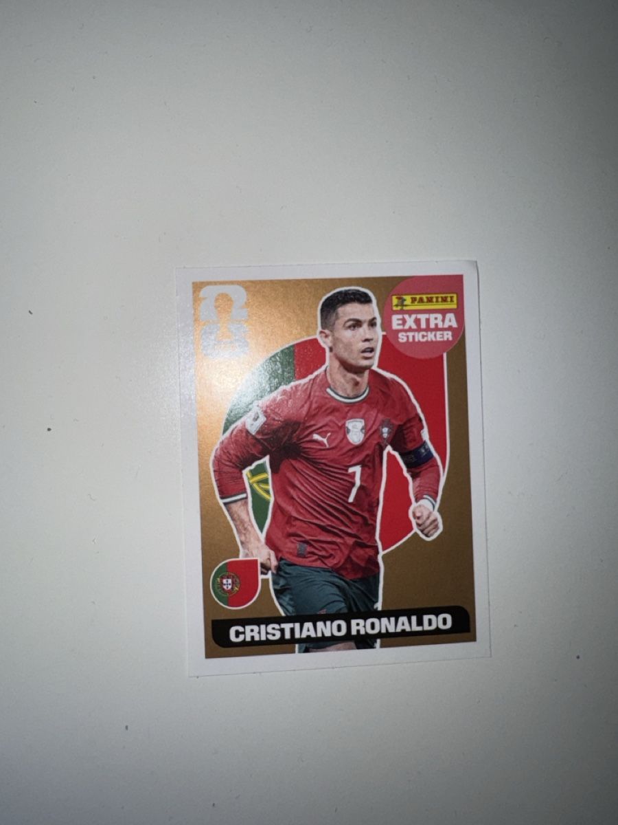 Panini Carte collezionabili: Cristiano Ronaldo Extra Sticker Bronze Panini 2026 – Nuovo e nell'imballaggio originale da Versoix venduto da rob_r5x6 1