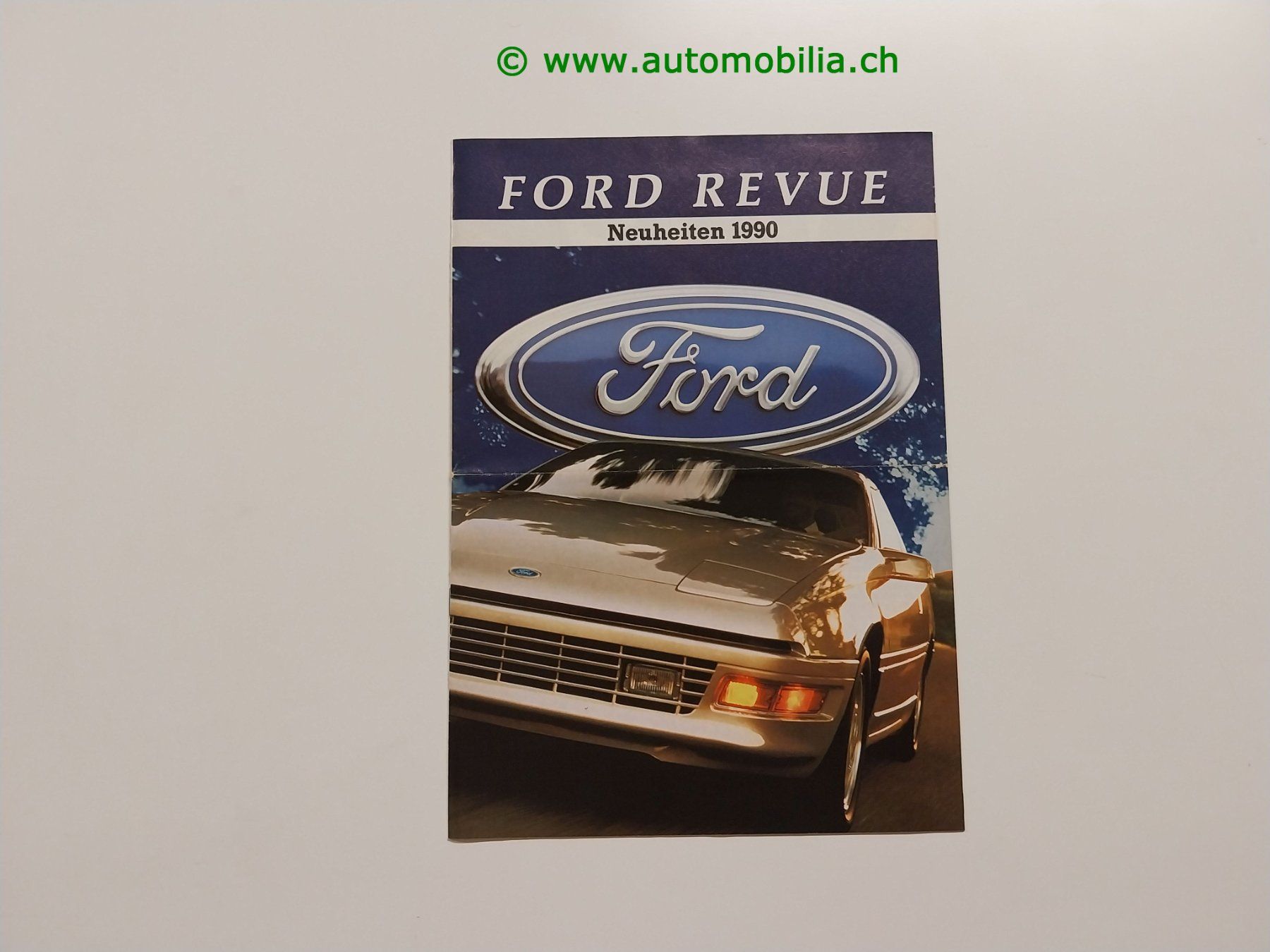 Ford Dokumente: Ford Revue 1990 Prospekt deutsch – Gebraucht aus Weingarten-Kalth von Bettelbruenneli