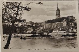 BERN  -  Plattform u. Münster