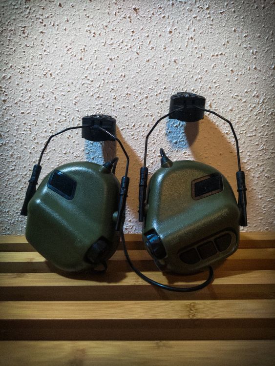 Taktisches Airsoft Headset – Für Paintball & Jagd, Mit Ohrenschützern, Kopfumfang 52–64 Cm, Ohne Batterie Nutzbar