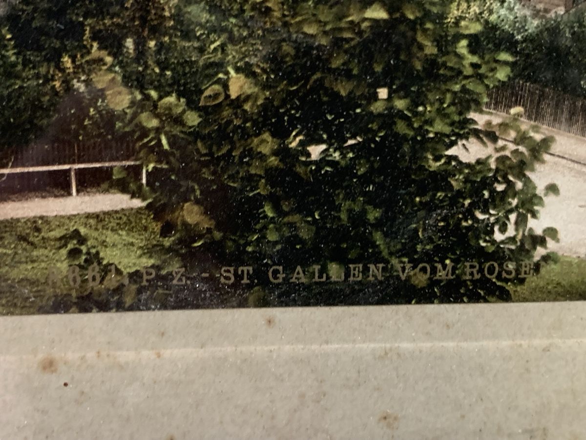 Foto & Immagini: St. Gallen antike Ansicht – Usato da Wolfhalden venduto da SecondAntique 2
