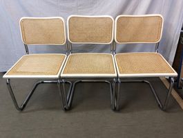 3 Freischwinger nach Breuer; Made in Italy