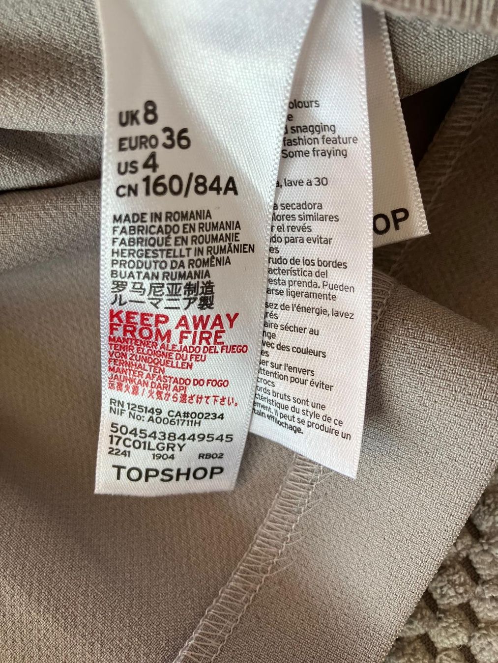 Topshop Giacche: TOPSHOP eleganter Blazer Grösse 36 – Usato da Allenwinden venduto da Obalu 2