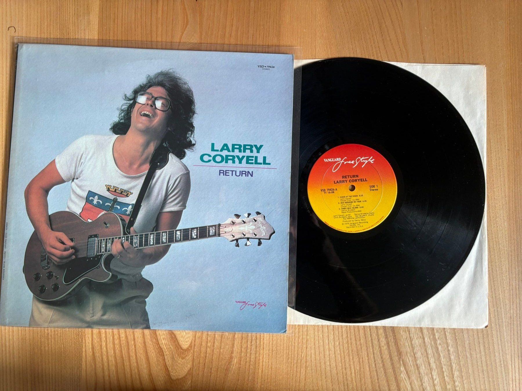 Dischi in vinile: Coryell, Larry - Return - US - 1979 - Vanguard – Usato da Zofingen venduto da Bigron