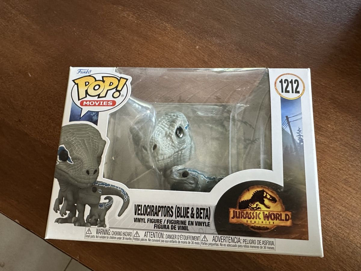 Funko Statuette: Funko Pop Jurassic world Velociraptor – Nuovo (secondo la descrizione) da fey venduto da Caductilometre