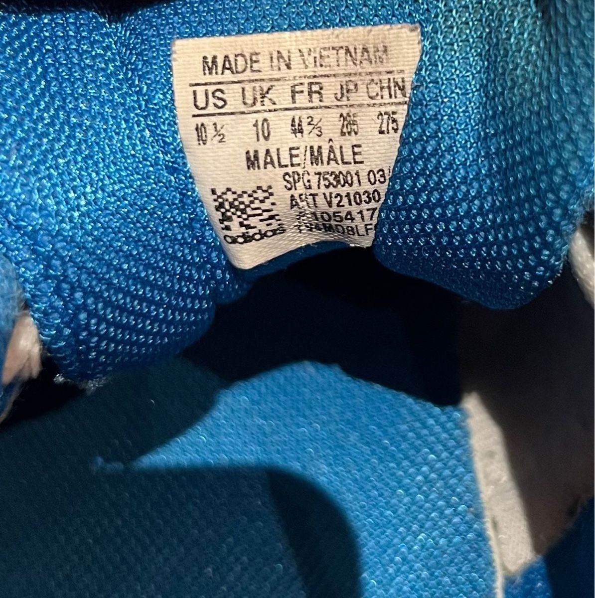 Adidas Scarpe da uomo: Adidas Hallenschuhe Gr. 44 2/3 - Gratisversand – Usato da Frutigen venduto da lurit 5