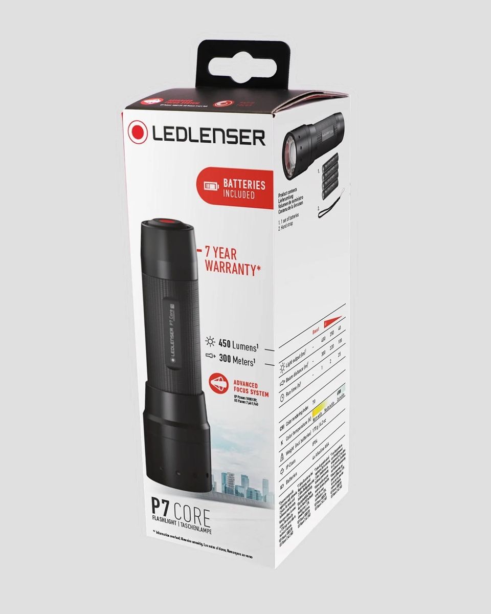 Ledlenser Lampen: LEDLENSER P7 CORE – Neu und originalverpackt aus Zürich von bucktown11 2