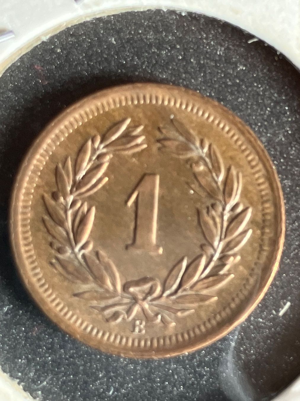 Tutti le monete: 1 Rappen 1941, top – Usato da untervaz venduto da Wingert 1