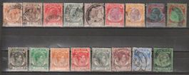 GB : Malaya, divers époques, bon état