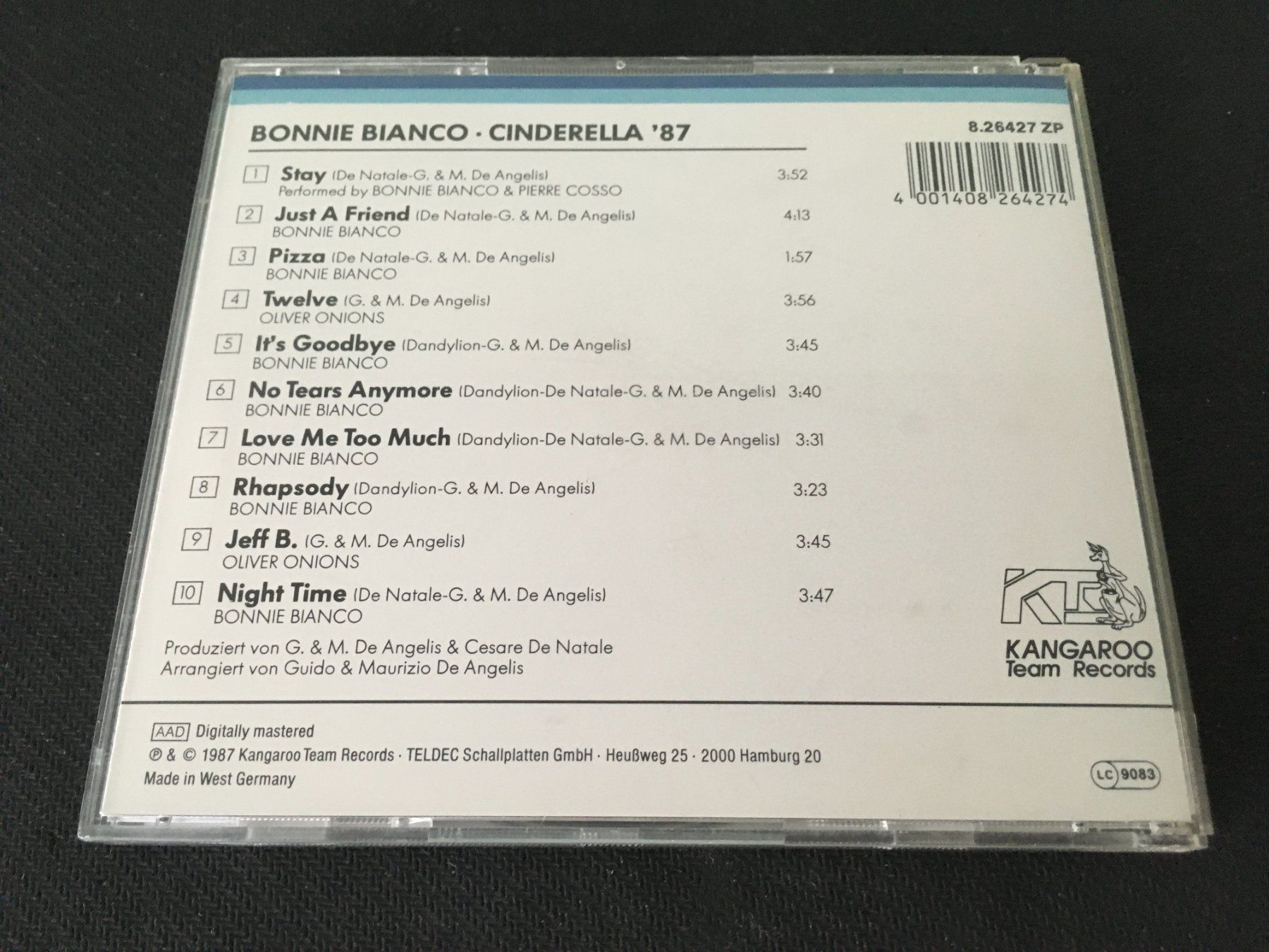 CD: Bonny Bianco - Cinderella '87 -CD- – Usato da St.Gallen venduto da MedienJoe 2