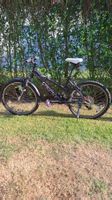 cooles schwarz, violettes Teenager Velo