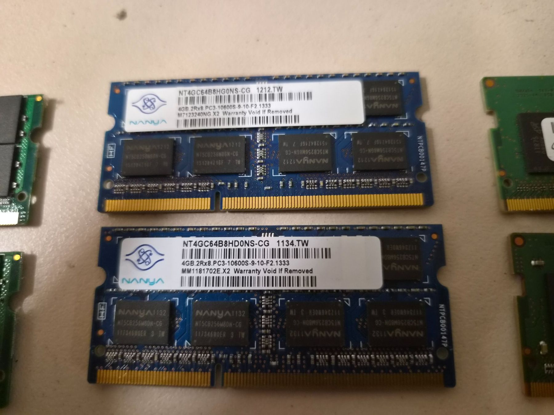 Memoria / RAM: Lot de barrette ram – Usato da Conthey venduto da greenday85 7