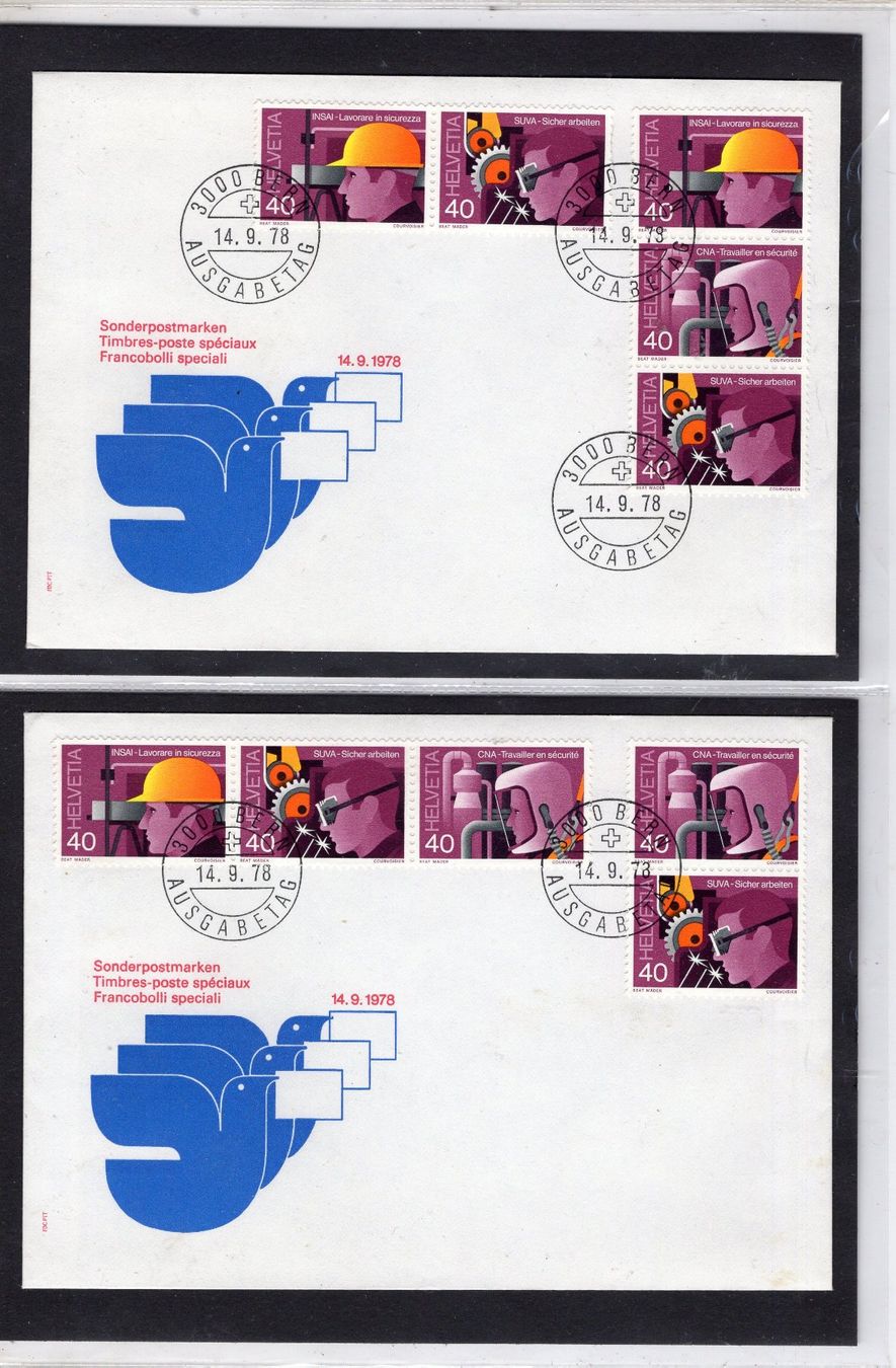 Tutti i francobolli: R2703  /  Sécurité au travail 1978 – Usato da Ste-Croix venduto da MONT-TAGNAC