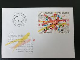 Ersttagsumschlag Schweiz 1998