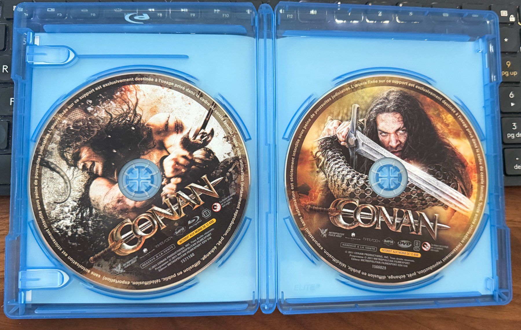 Tutti i DVDs: Conan (2011) - Blu-ray + DVD – Usato da Semsales venduto da __Florian__ 3
