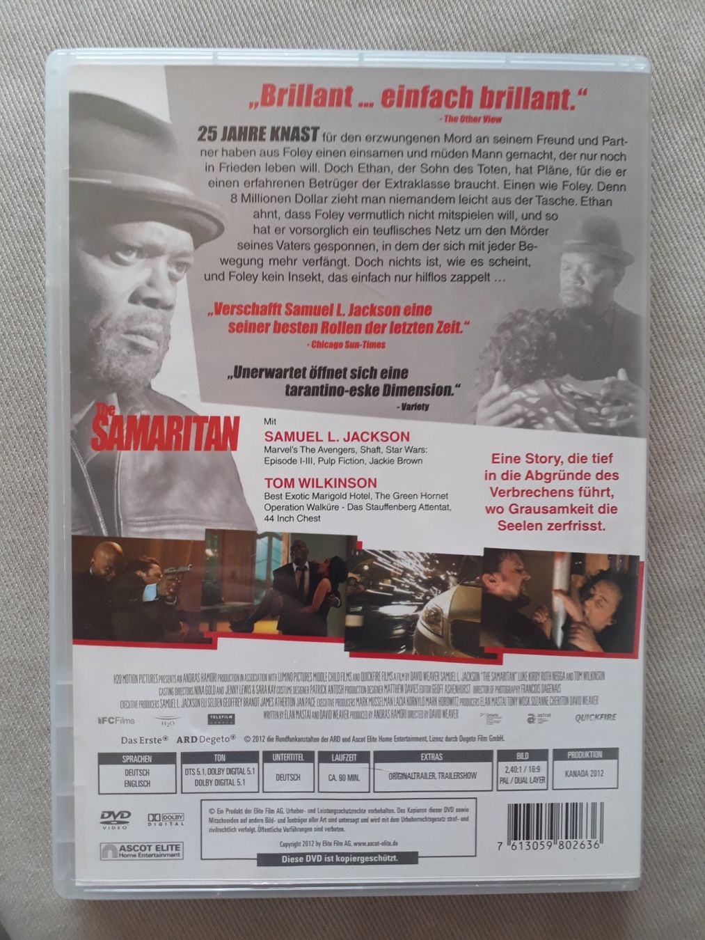 Tutti i DVDs: THE SAMARITAN - Samuel L. Jackson – Usato da Wichtrach venduto da LuckyLuke69 1