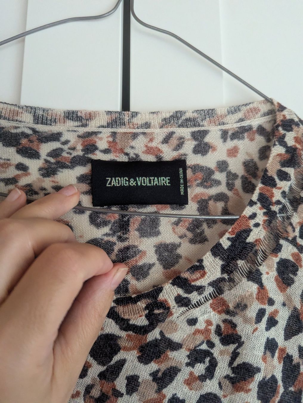 Tuniken: Zadig&Voltaire Strick Leopardenmuster, Gr. M – Gebraucht aus Zollikon von Mikifare 4