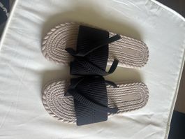 Sandalen Damen Grösse 39 Schwarz neu