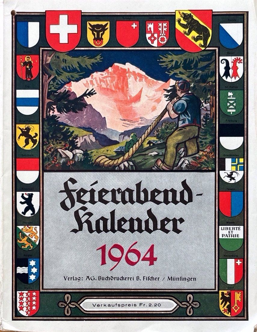 Libri: Feierabend Kalender 1964 – Usato da Sarnen venduto da Livres