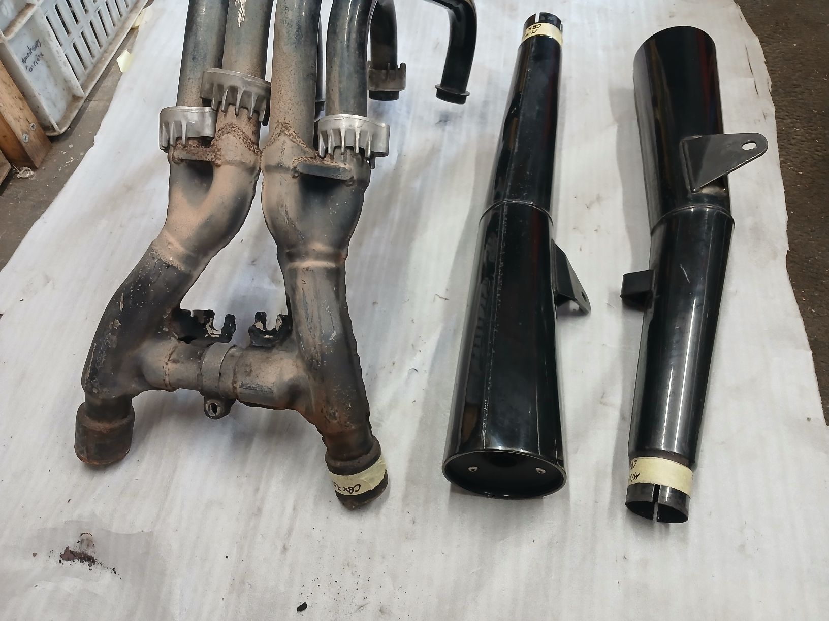 Honda Sistemi di scarico: Honda CBX 750 MIVV échappement, auspuff – Usato da Fey venduto da lobanovski1 5