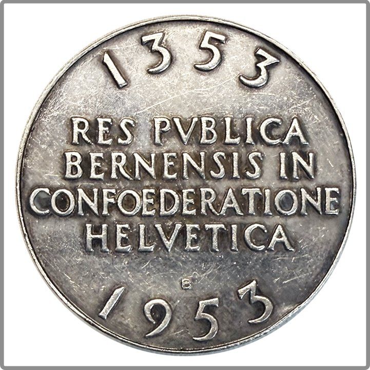 Medaglie: Médaille commémorative Berne 1353-1953 – Usato da Martigny venduto da Numis-World