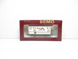 Bemo H0m 2274 328 MOB Werbewagen Gk 558 BAU+HEIM Hans Rieder