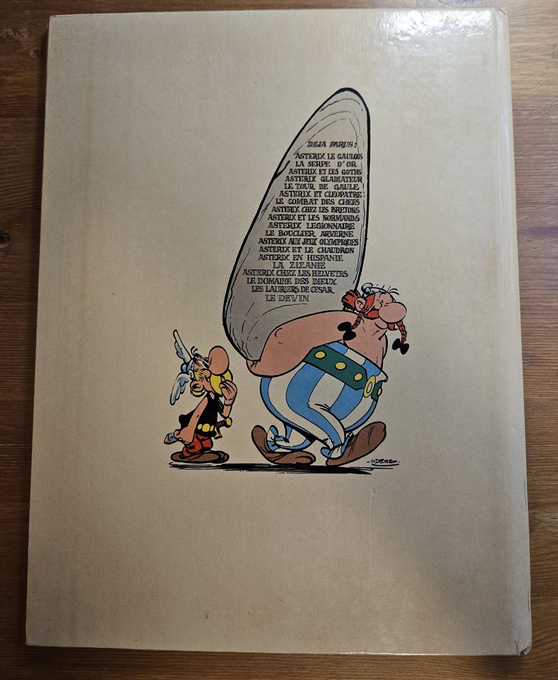 Fumetti: Astérix N 19 E.O. (B.ETAT+)  Le devin – Usato da Prévonloup venduto da bitume1975 2