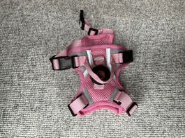Hundegeschirr rosa, Grösse S