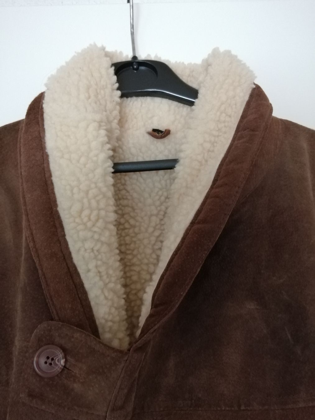 Cappotti: Robuster Wildledermantel Gr. 52 – Usato da Honau venduto da holunder3 1