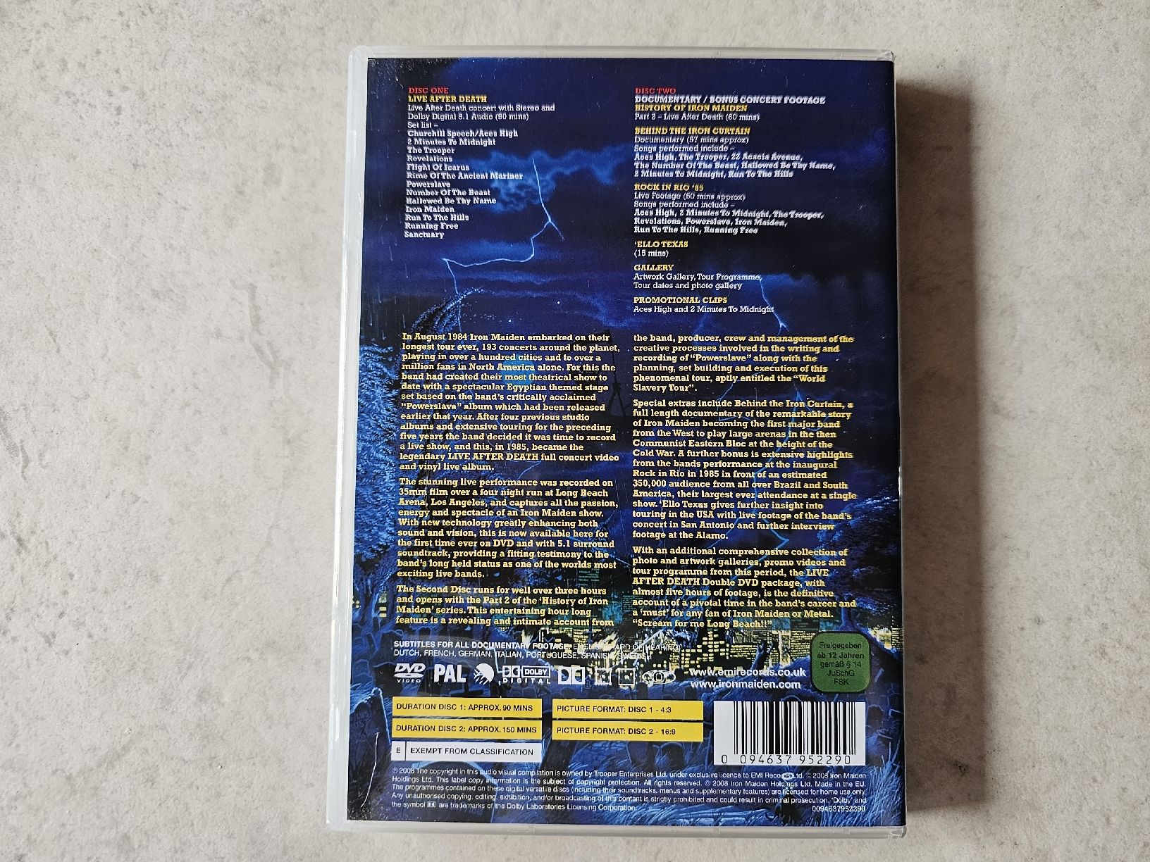 Tutti i DVDs: Iron Maiden  -  Live After Death / DVD – Usato da Schneisingen venduto da backstore24 1