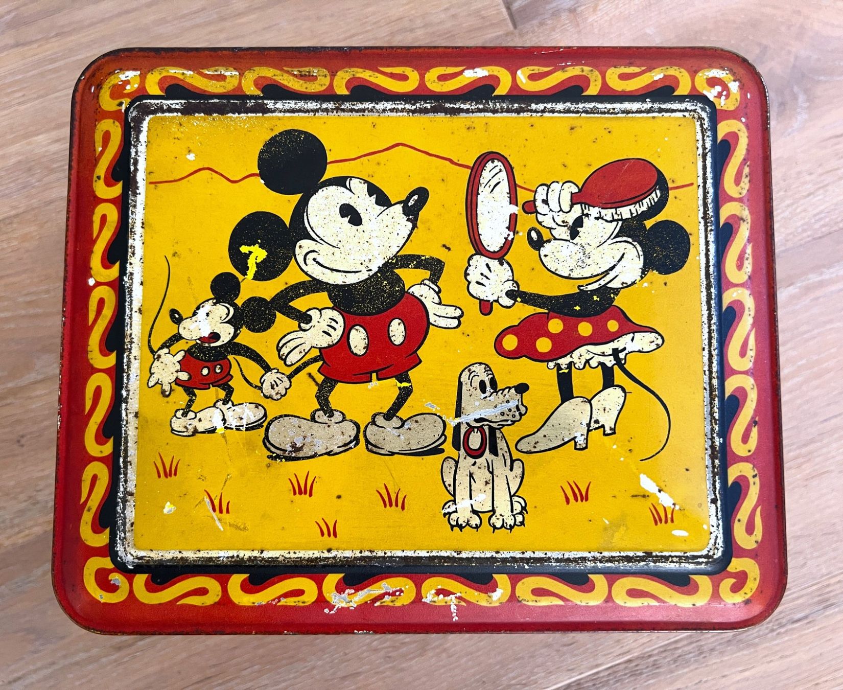 Dosen: Blechdose Disch Othmarsingen selten, Micky Mickey-Mouse 30er – Gebraucht aus Rothrist von Brandystar 7