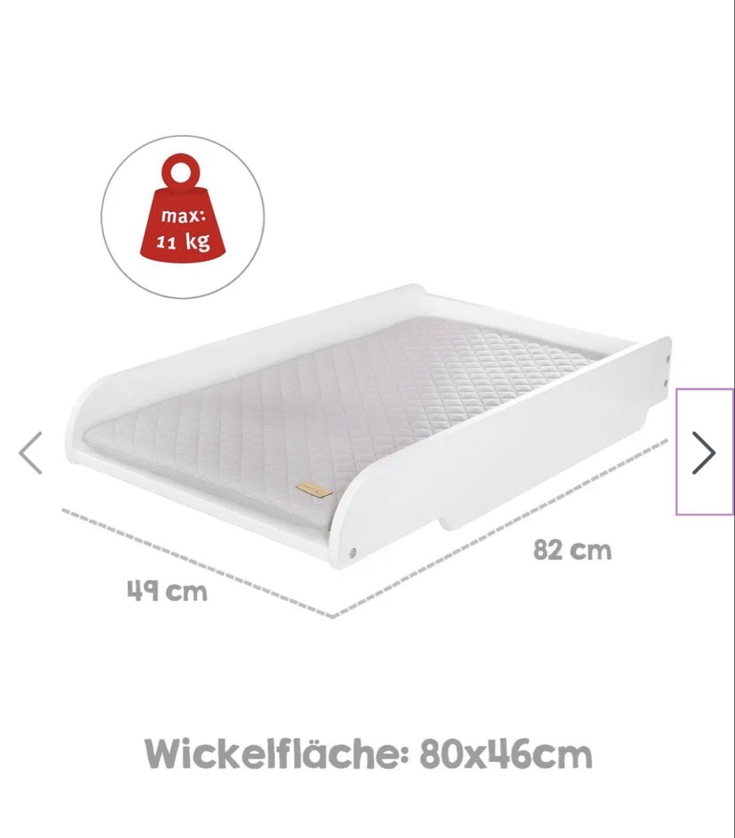 Wickeltisch & Zubehör: Changing table – Gebraucht aus Pfäffikon ZH von 45v_8w27