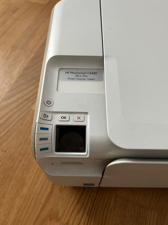 HP Photosmart C4480 All-in-One Drucker, Scanner, Kopierer (Gebraucht ...
