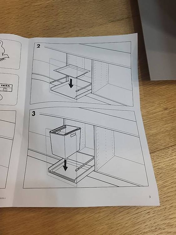 Mulleimer Tur Innenseite Ikea