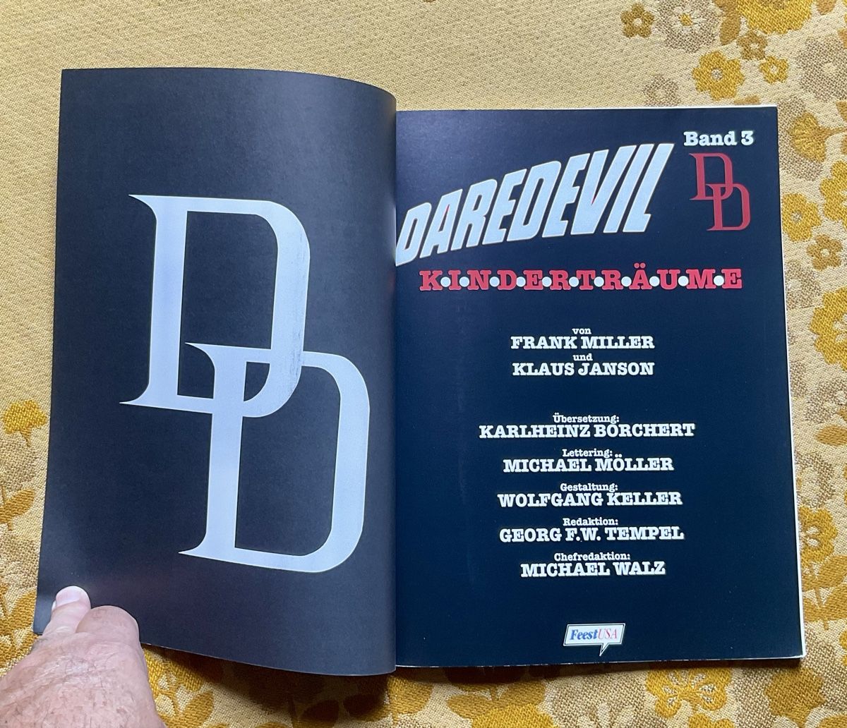 Fumetti: Daredevil Band Nr 3 von 1993 – Usato da Endingen venduto da nathan05 2