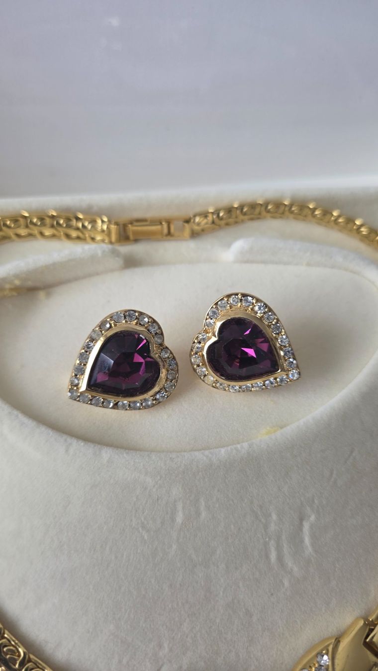 Sonstiger Schmuck: Schmuckset Collier Ohrclips – Gebraucht aus Wittenbach von rose_rosi 2
