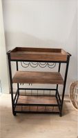 Servierwagen / Barwagen Wenko Holz/Metall industrial/retro