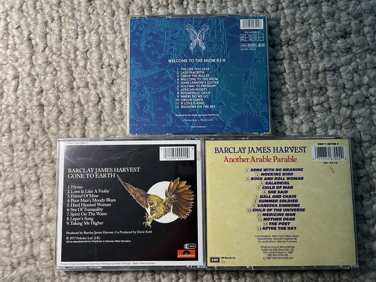 CD: 3x Barclay James Harvest – Nuovo (secondo la descrizione) da Reinach AG venduto da trigger7811 1